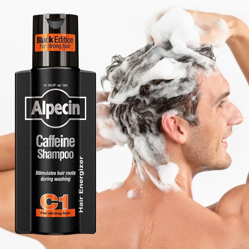 Hair Care Dandruff - แชมพูสำหรับผู้ชายที่มีส่วนผสมของพืชธรรมชาติ คาเฟอีน ป้องกันผมร่วง ขจัดรังแค บรรเทาหนังศีรษะ บำรุงและดูแลเส้นผม