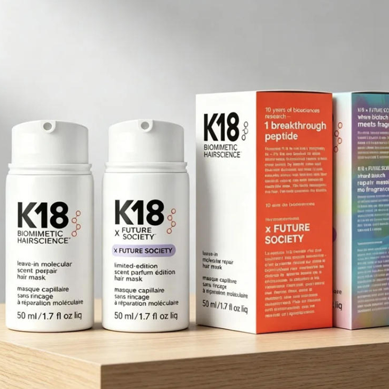 Hair Care K18 - มาส์กบำรุงผมชนิดไม่ต้องล้างออก สูตรโมเลกุล รีแพร์ ขนาด 50 มล.