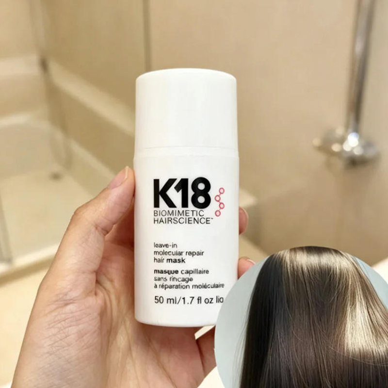 Hair Care K18 - ผลิตภัณฑ์ดูแลเส้นผมแฟชั่น K18 118มล. สเปรย์ฉีดผมแห้ง AirWash ควบคุมความมัน
