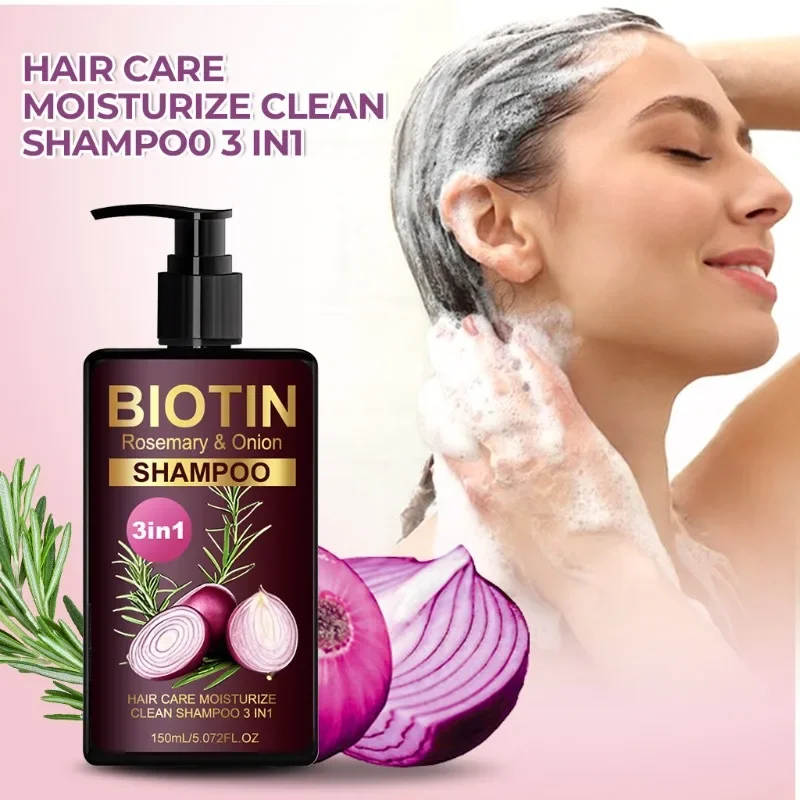 แชมพู BIOTIN Rosemary & Onion  - Hair Care Natural Ingredients บทวิจารณ์และราคา