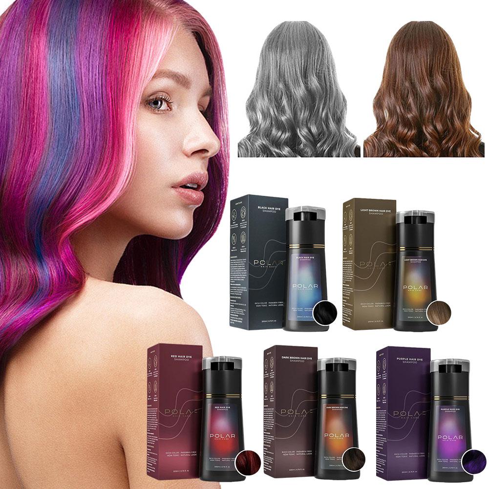 แชมพูเปลี่ยนสีผม ขนาด 200 มล.  - Hair Care Natural Ingredients บทวิจารณ์และราคา