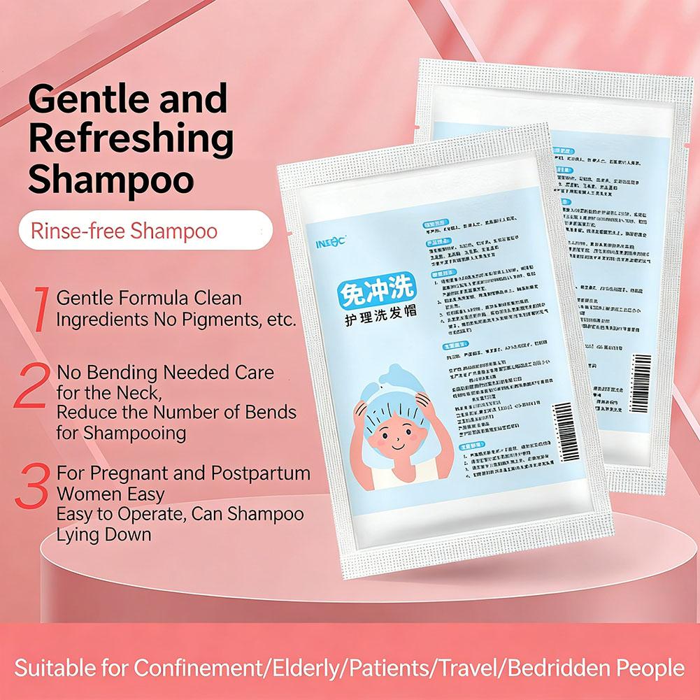 หมวกแชมพูแบบไม่ต้องล้างออก ใช้ - Hair Care Products บทวิจารณ์และราคา