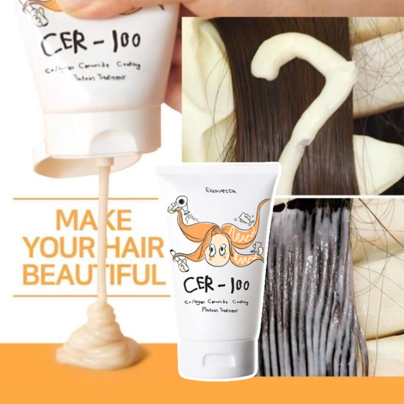 เซอร์-100 มาส์กบำรุงผมคอลลาเจน - Hair Care Korean Products บทวิจารณ์และราคา