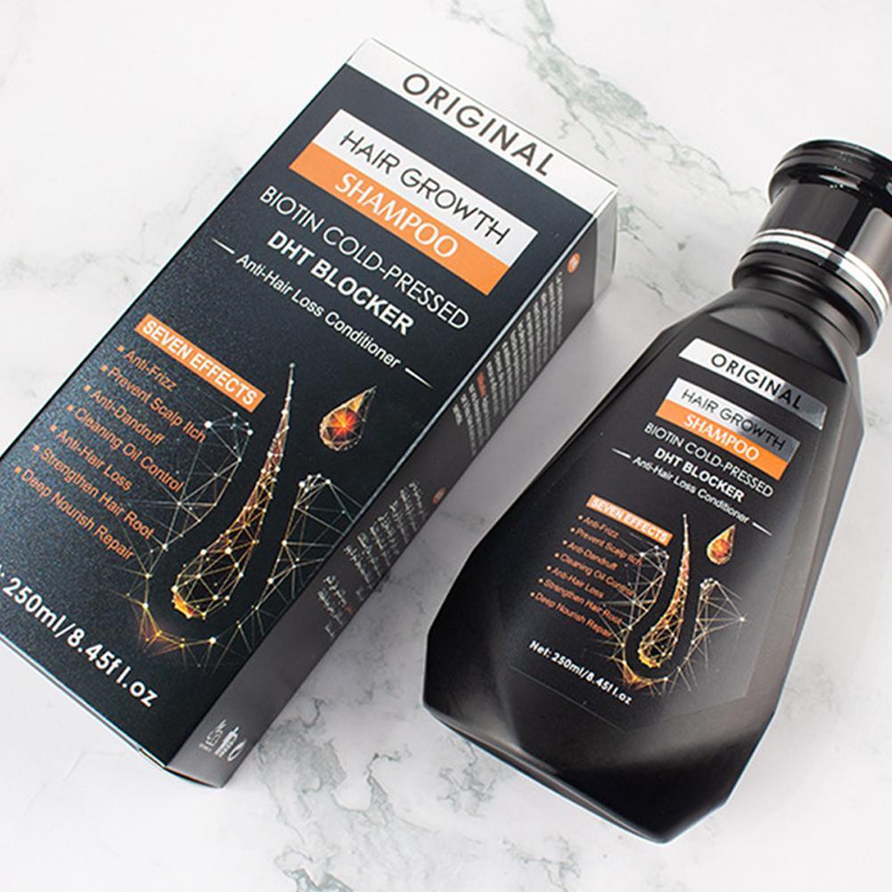 250ML Biotin แชมพูแปรงหวีสําหร - Hair Care Dandruff บทวิจารณ์และราคา