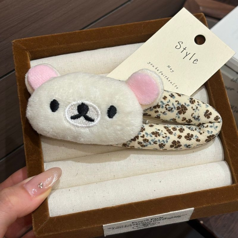 กิ๊บติดผมการ์ตูน Rilakkuma น่า - Hair Care Korean Products บทวิจารณ์และราคา
