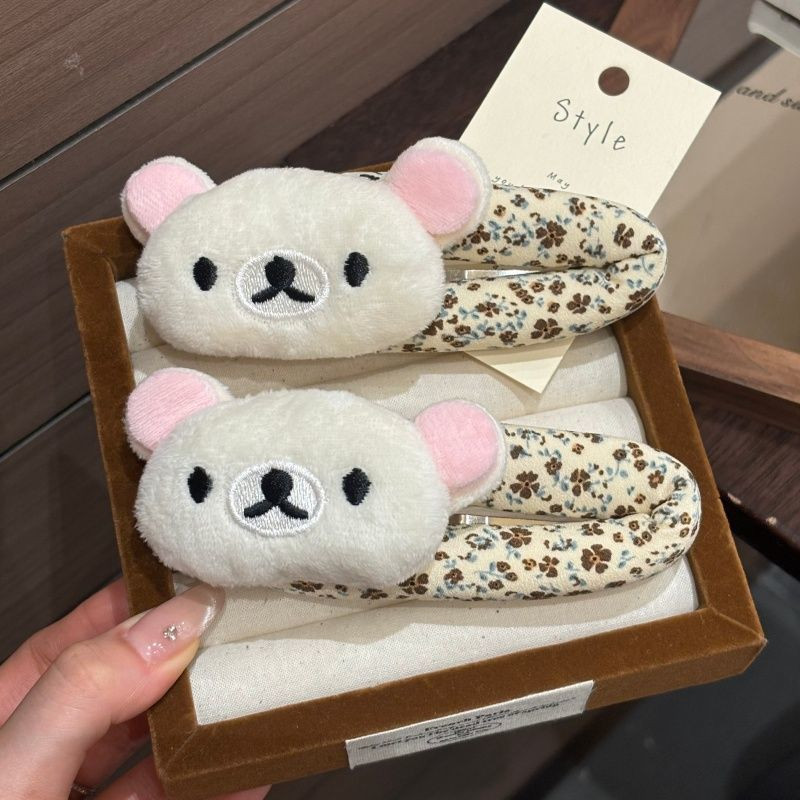 กิ๊บติดผมการ์ตูน Rilakkuma น่า - Hair Care Korean Products บทวิจารณ์และราคา