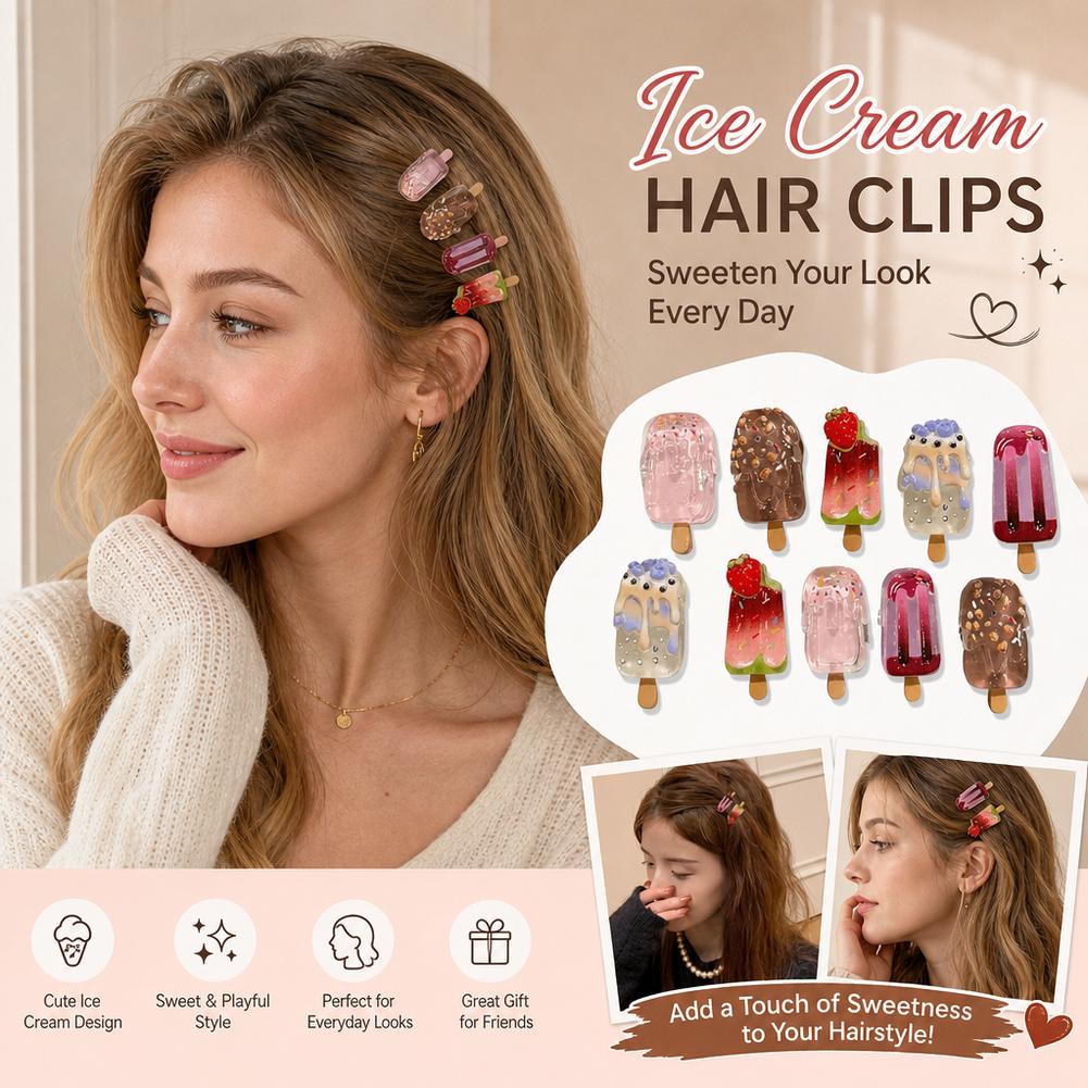 กิ๊บติดผมไอศกรีม 10 ชิ้น, กิ๊บ - Hair Care Lotion บทวิจารณ์และราคา