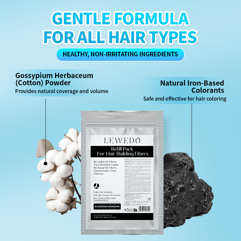 ผงไฟเบอร์เส้นผม 100 กรัม ไฟเบอ - Hair Care Products บทวิจารณ์และราคา