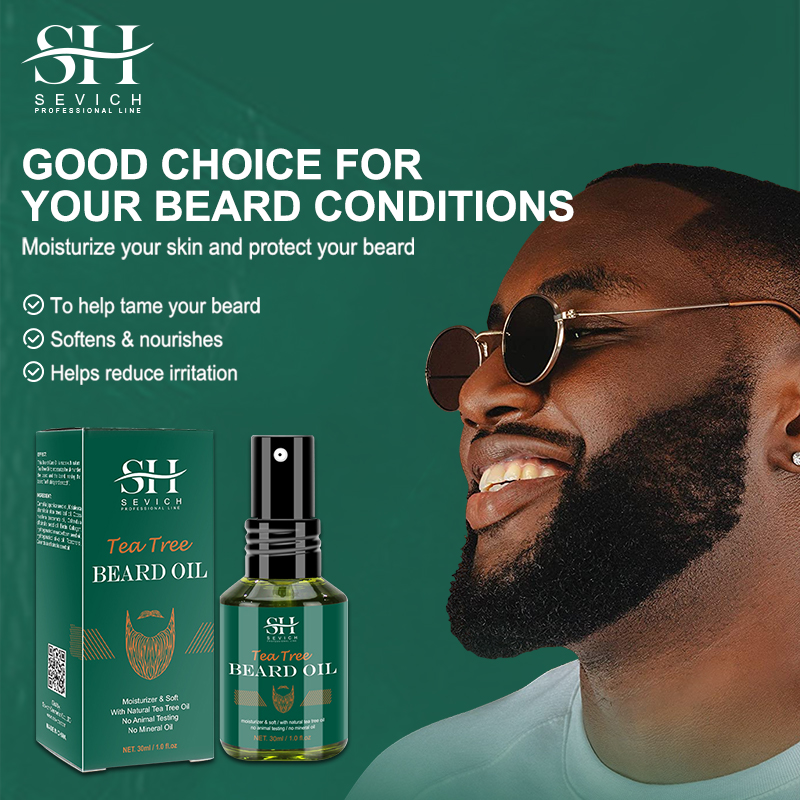 Tea Tree Beard Oil ชุดสําหรับช - Hair Care Organic บทวิจารณ์และราคา